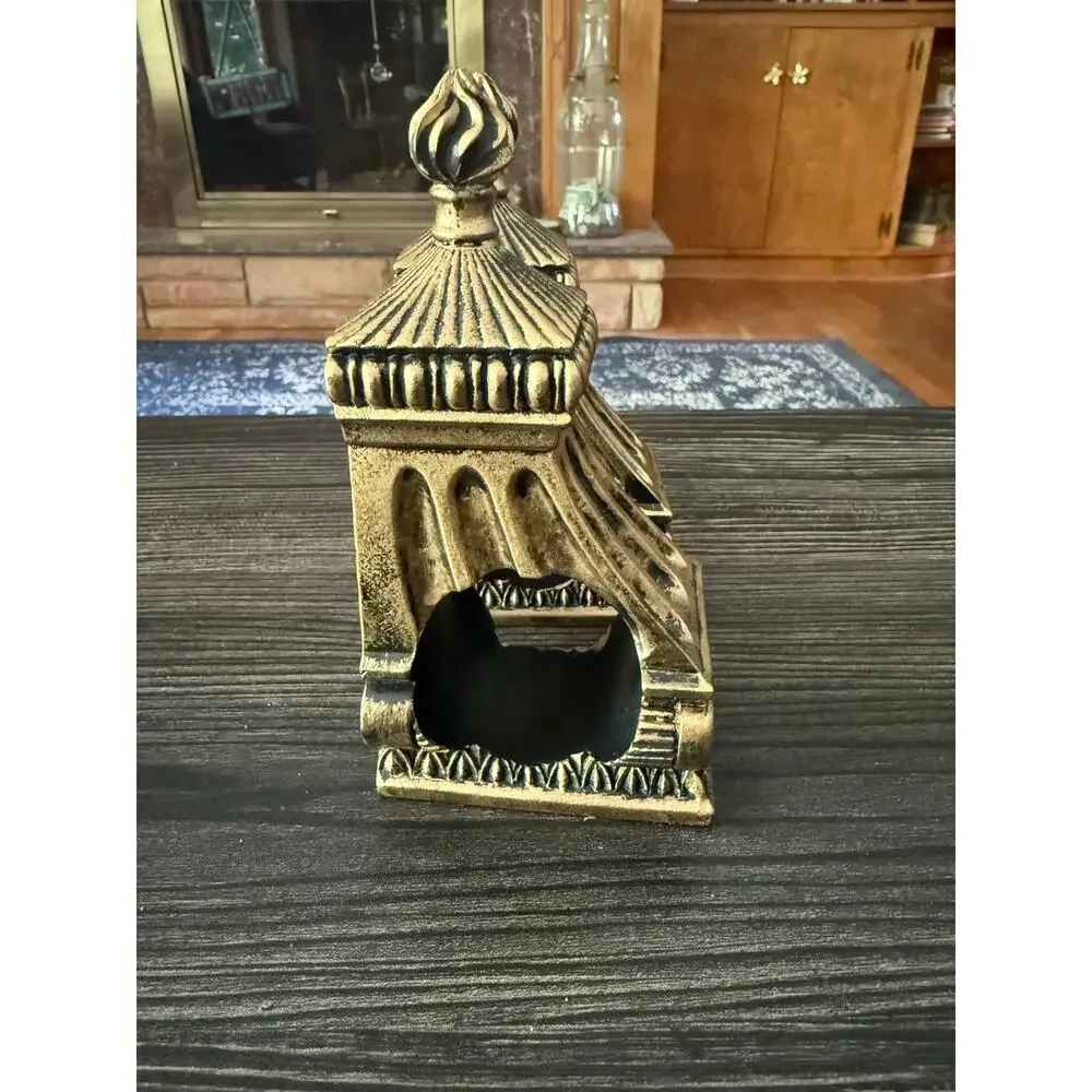 Ornate Baroque-Style Curtain Rod Brackets (2)